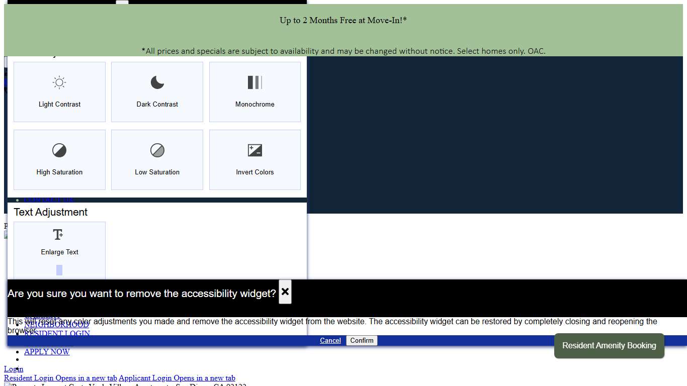 Apartments in UTC, San Diego Costa Verde Village